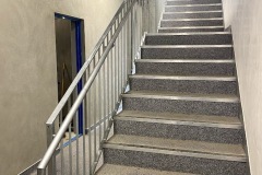 Galvanised handrail